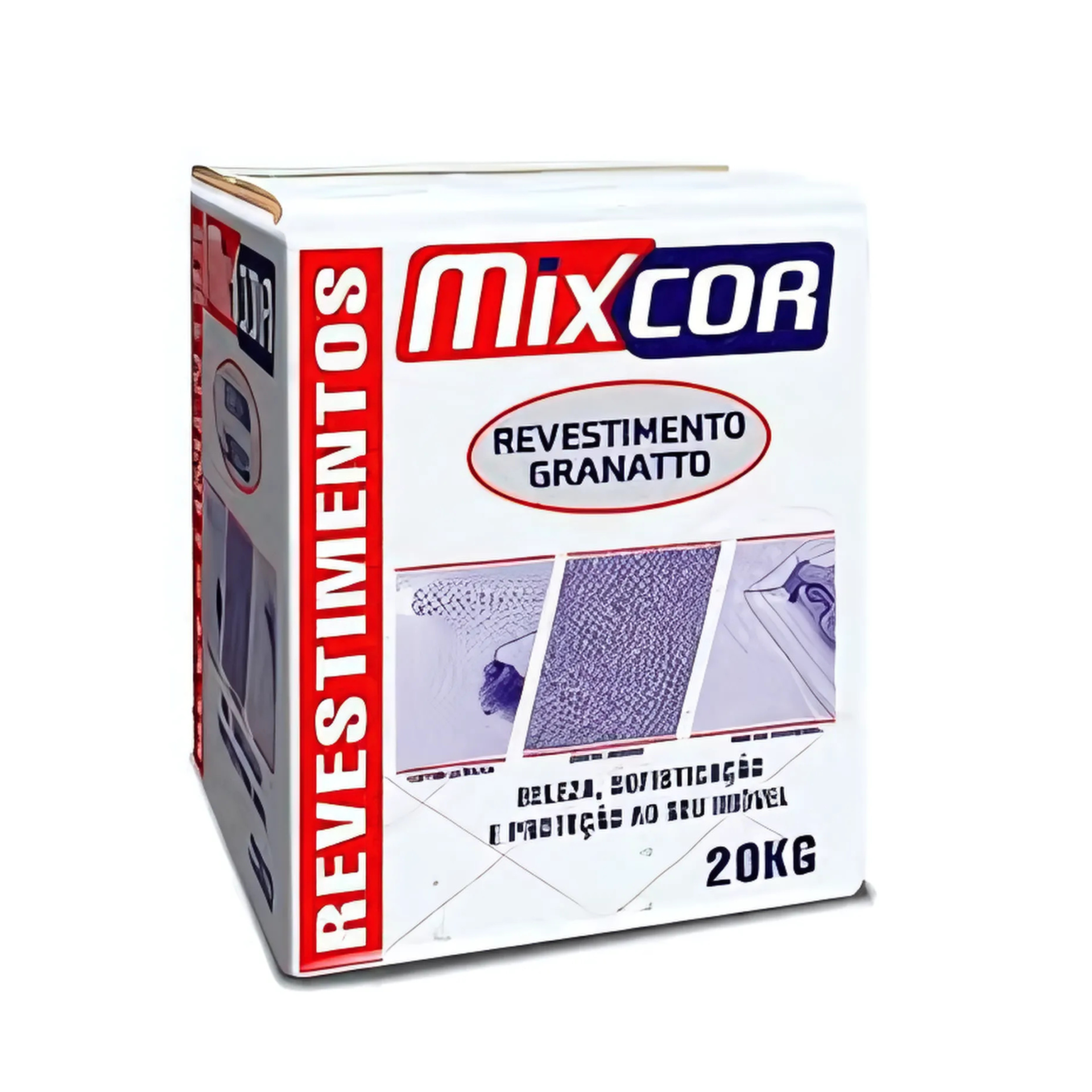 MIXCOR GRANATTO CX 20KG (DISPONIVEL NAS CORES BRANCO, CINZA, MUNIQUE E VIENA)